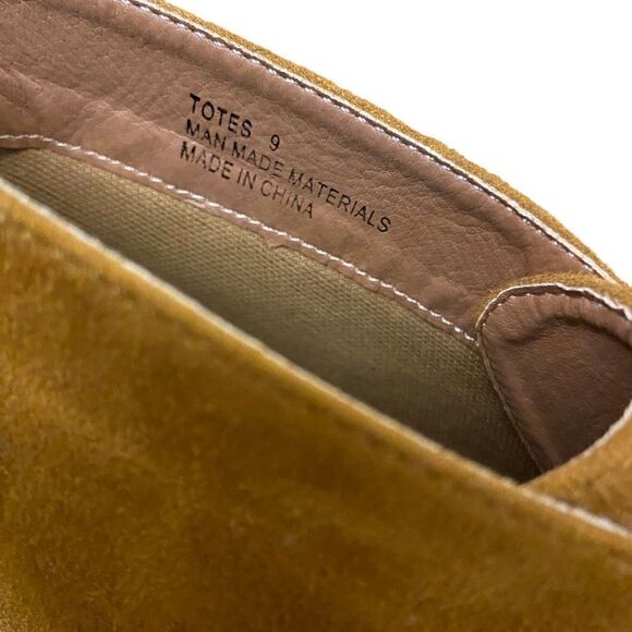 Hey Girl by Corkys Totes Chukka Boots Faux Suede Brown + Leopard Laces Size 9 - Picture 4 of 8